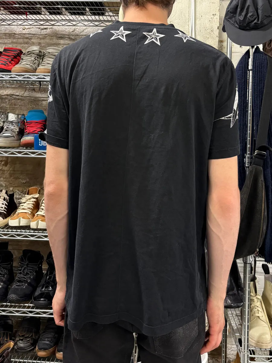 SS2017 Givenchy Black Star Tee-Shirt by Riccardo Tisci – Dolce