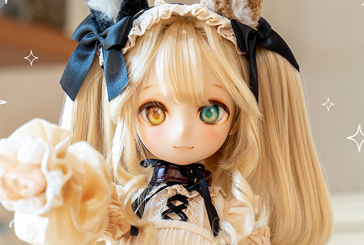 DOLK×Floral Garden×ふにゃほわ×MYOU DOLL】 Sandra 三毛猫Limited