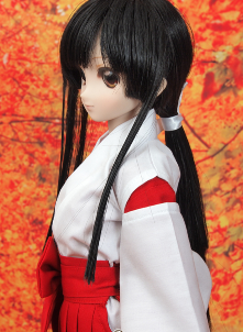 巫女服 60cm(SD,DD)（DD・SD13 Girl）｜DOLK（ドルク）