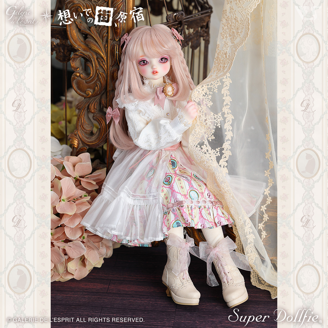 Organza Lace-up Boots / mini | ボークス公式 ドルフィーオンラインストア