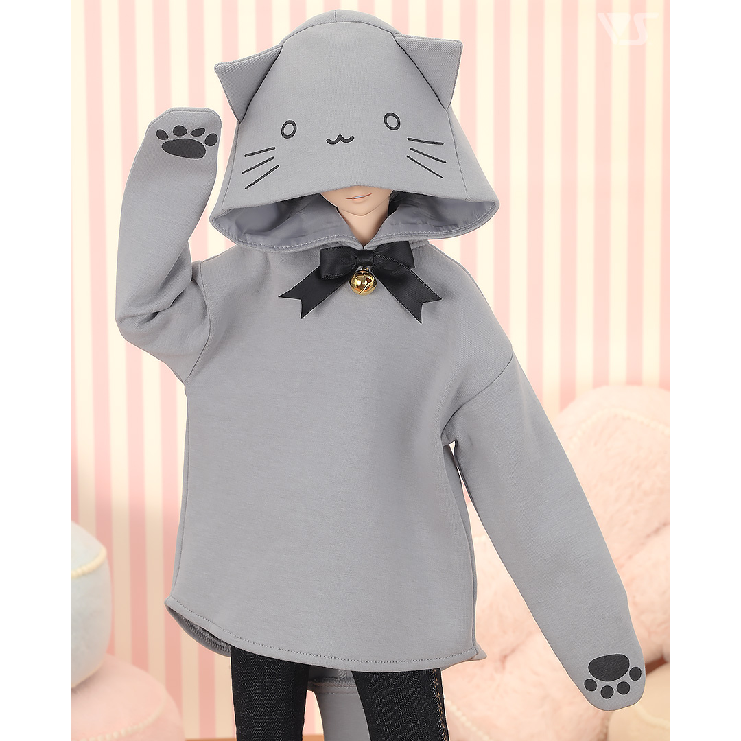 グレーねこパーカー | ボークス公式 ドルフィーオンラインストア