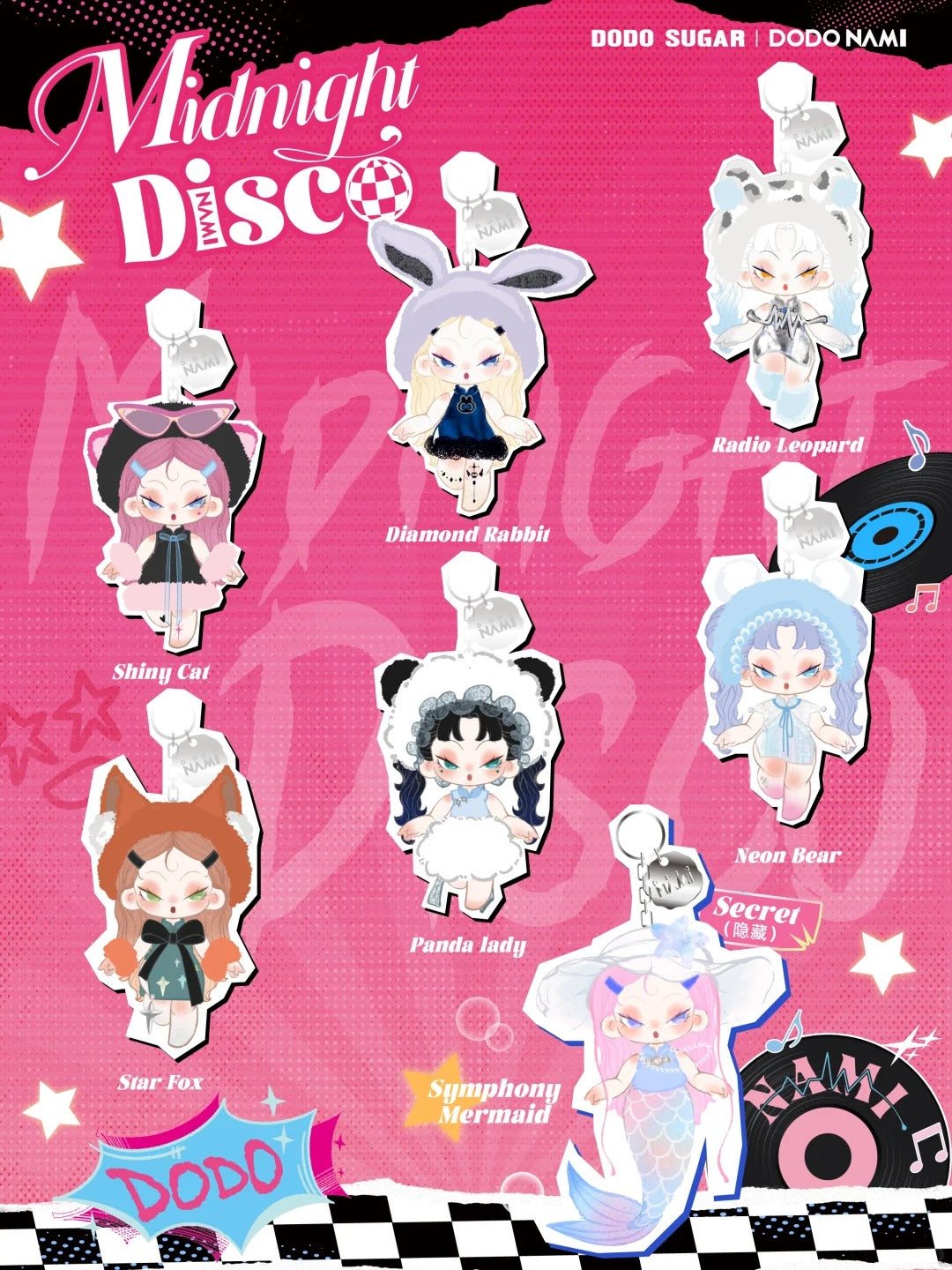 DODO NAMI Midnight Disco PLUSH Blind Box – DotDotBang Store