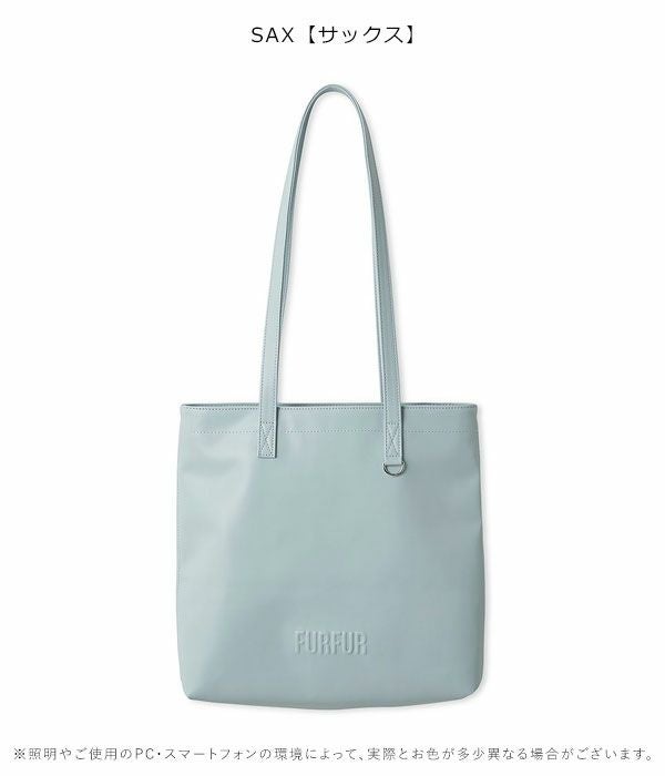 SALE20%OFF】【即納】ファーファー FURFUR バッグ 25秋冬 エンボス
