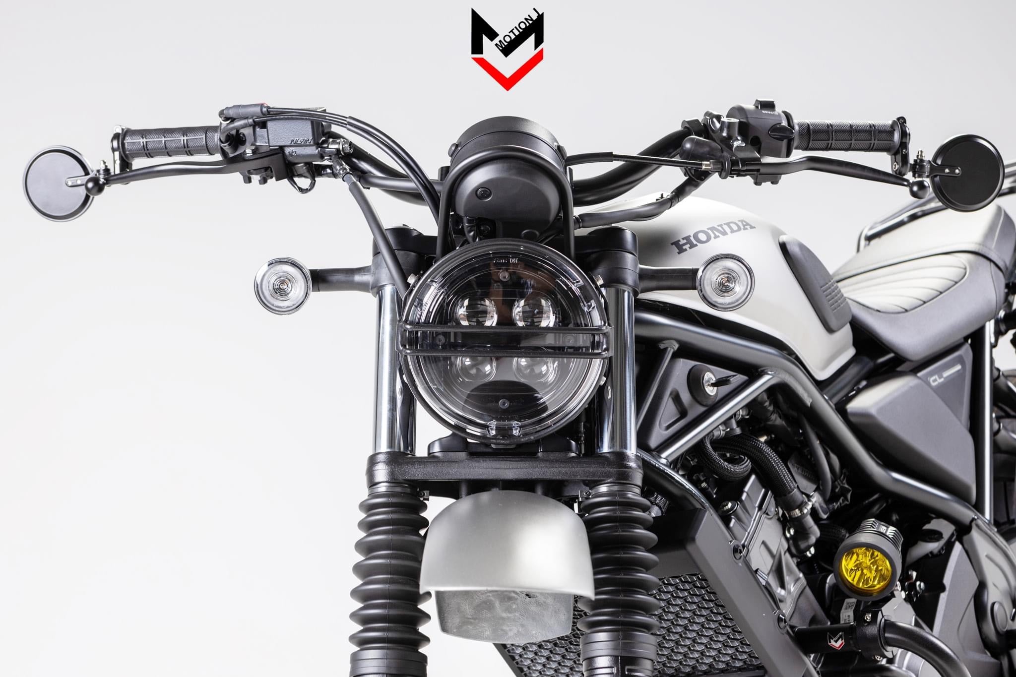 MOTION J-CL200 ヘッドライトライトカバー FOR HONDA CL250~500 - DOPE