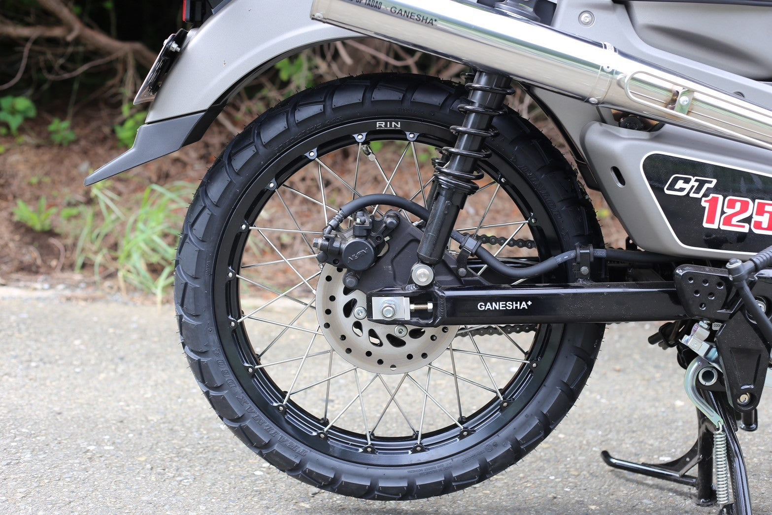 新製品「輪(RIN)」】GC-CT001-03J CT125 GANESHA⁺ Tubeless wheel RIN