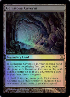 MTG 英語版 宝石の洞窟 ボーダーレス Foil プレブ版 MTG 英語版 宝石の
