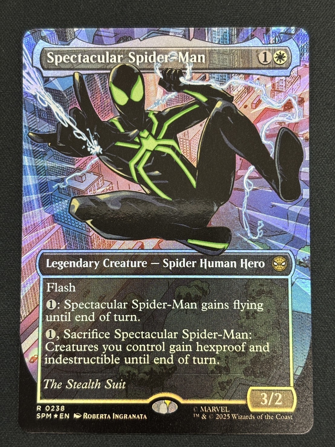 スペクタキュラー・スパイダーマン テクスチャーfoil No.0238