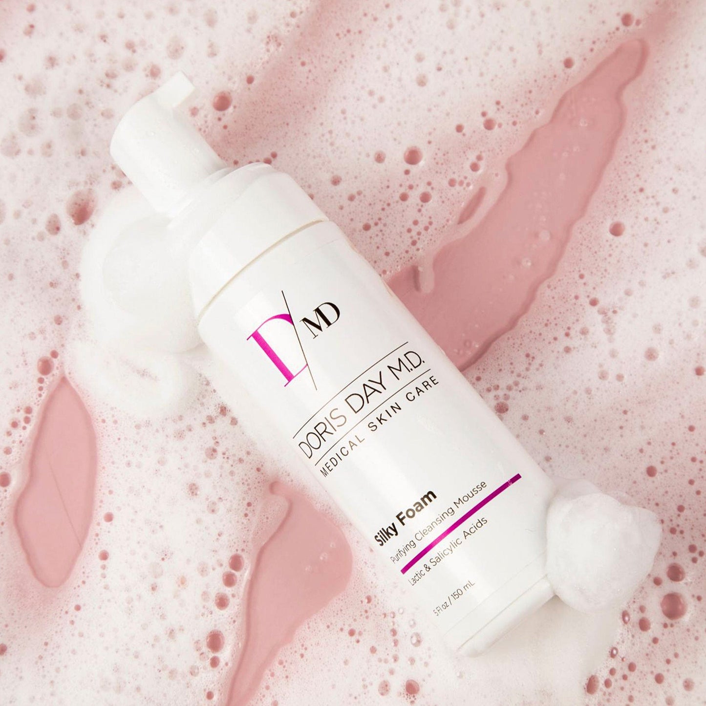 Silk Foam Cleanser - Daily Salicylic acid cleanser | Doris Day MD