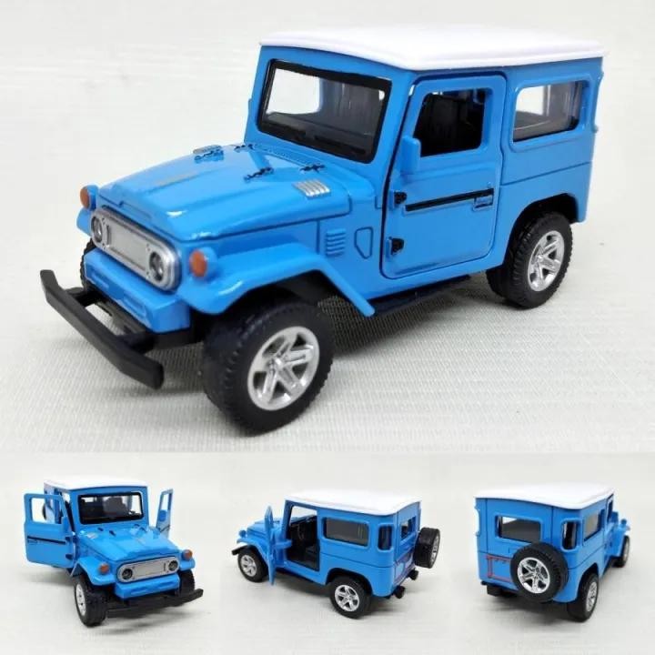 Miniatura Jipe Clássico Toyota Bandeirante FJ40 – Escala 1:36