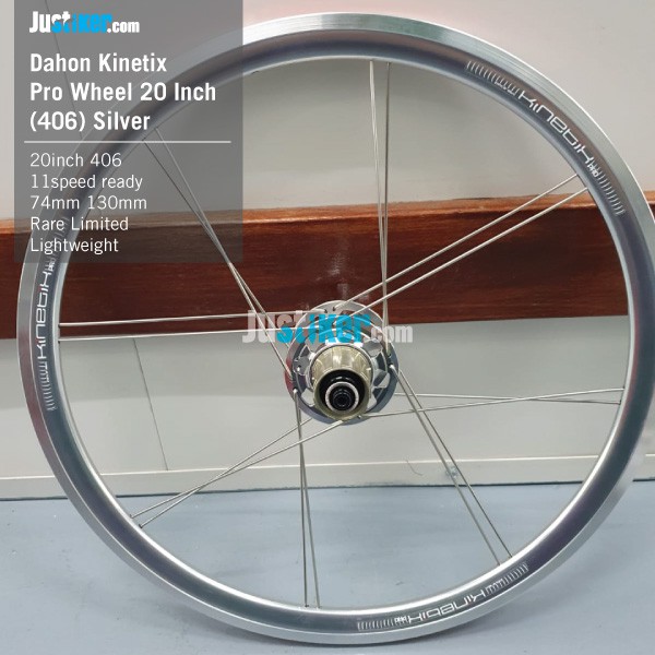 kinetix pro x20インチ406ホイール前輪