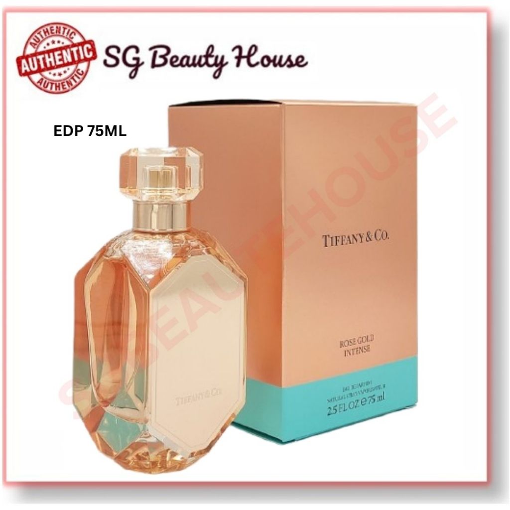 TIFFANY & CO. ROSE GOLD INTENSE EDP 50ML/75ML SPRAY | Shopee Singapore