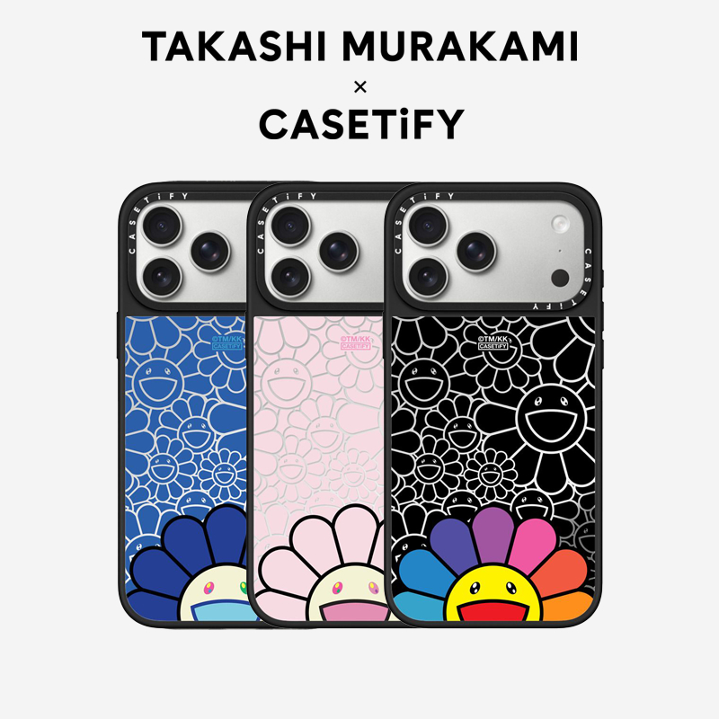 村上隆聯名】TAKASHI MURAKAMI x CASETiFY: FLOWERS BLOOM SMILE 手機