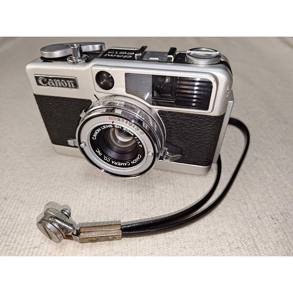 Canon Demi EE17 30mm f/1.7半幅F1.7大光圈30mm廣角手動機械半格底片機