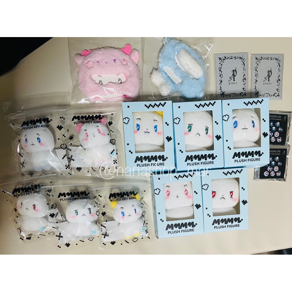 พร้อมส่ง 🌻 Plave - MMMM Plush figure / keyring / binder - MEYMU