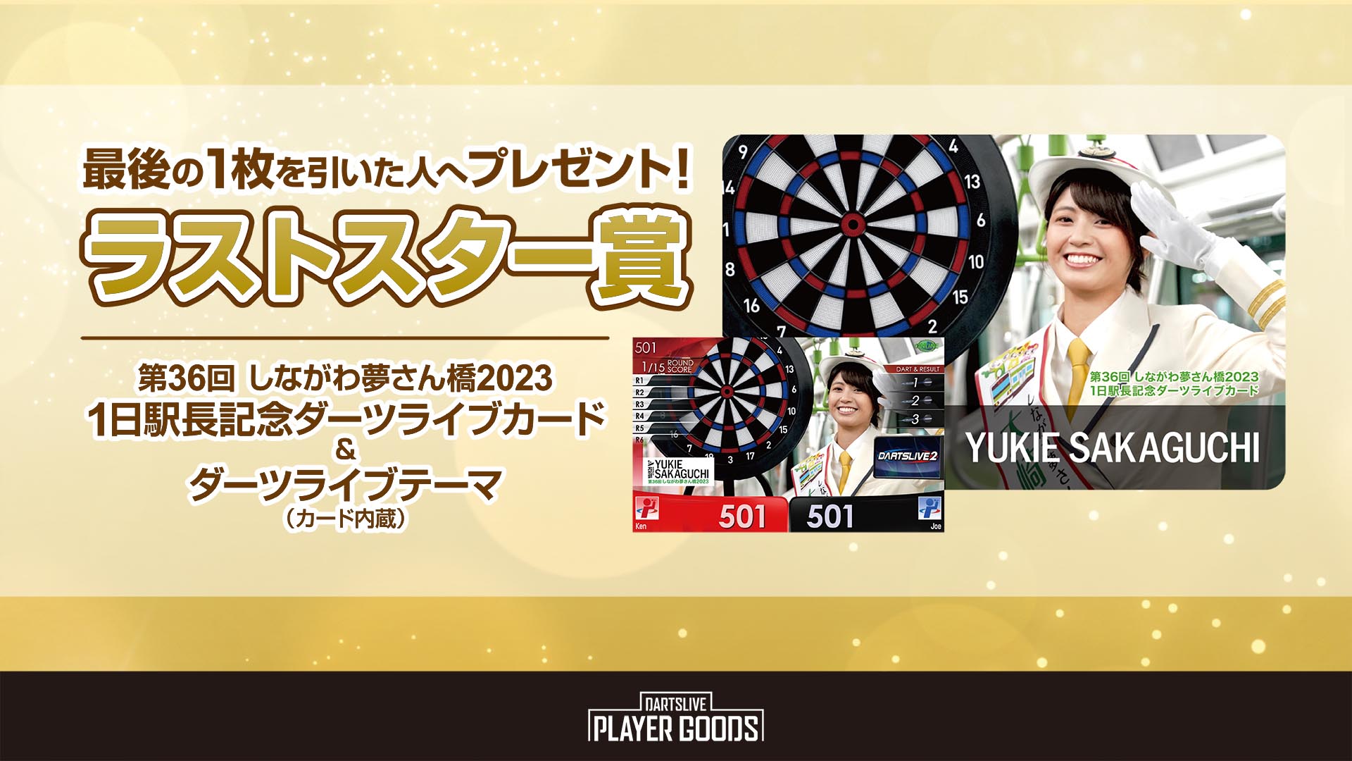 ダーツライブプレイヤーグッズくじ BLACK HOLE 2024 Vol.1 2月22日（木