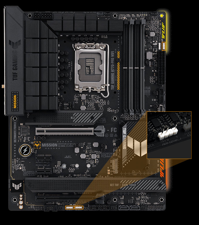 TUF GAMING H770-PRO WIFI｜Motherboards｜ASUS Global