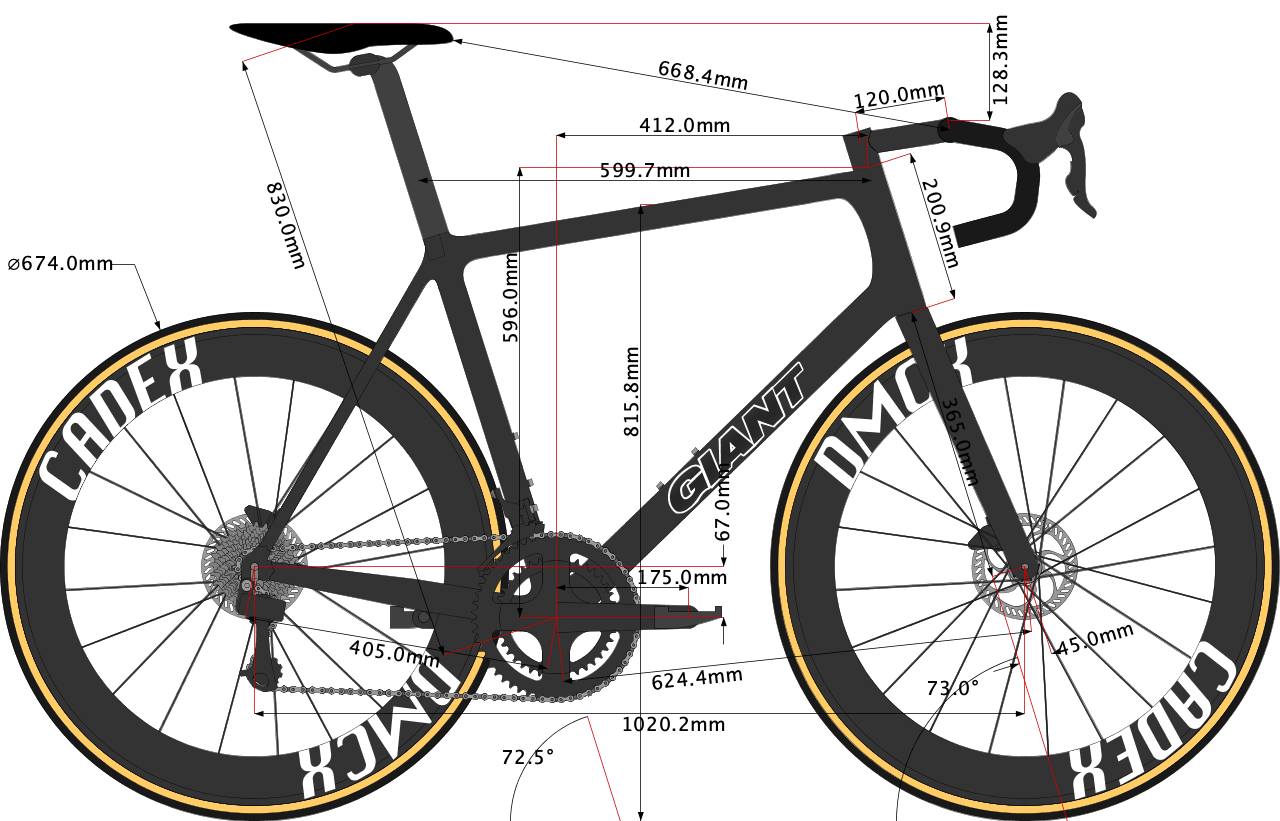 DMCX Reviews The Giant TCR Advanced SL Frame Geometry 2021