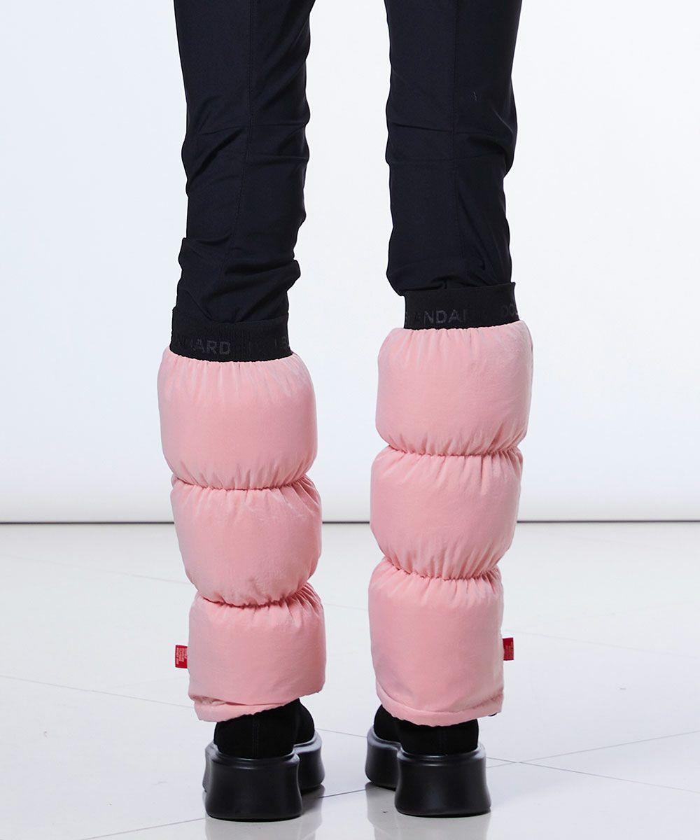 stina レッグウォーマー ブラック×ピンク Stina スティナ レッグ