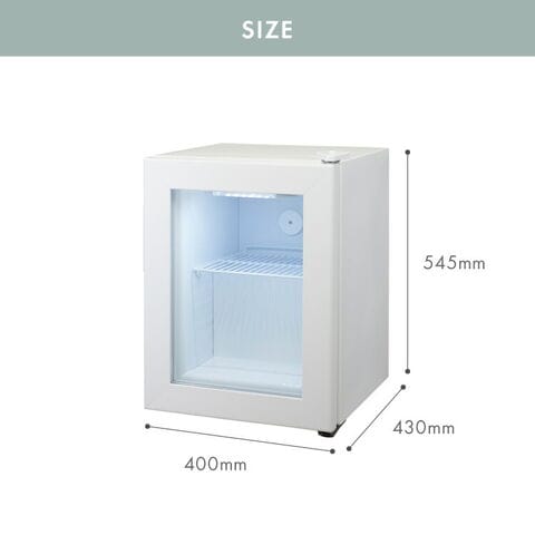 dショッピング |simplus ディスプレイ 冷凍庫 21L ガラストップ 店舗