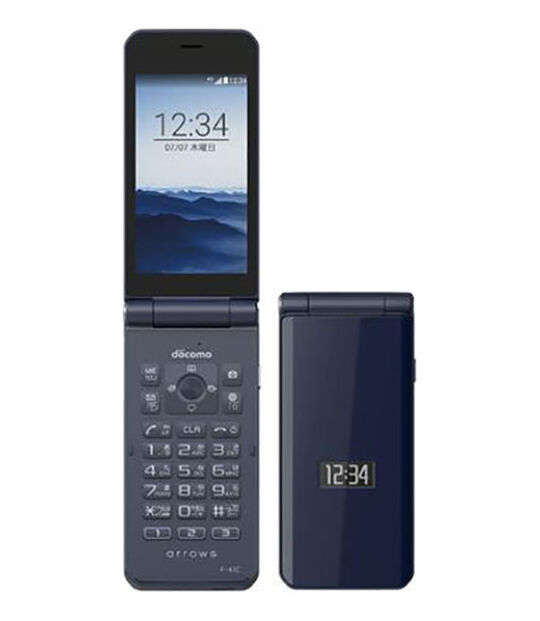 arrows ケータイ ベーシック F-41C[8GB] docomo ネイビーの買取価格