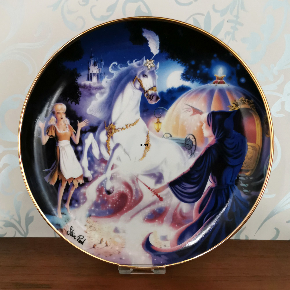 Franklin Porcelain fairytales plates, set of 12 different | No