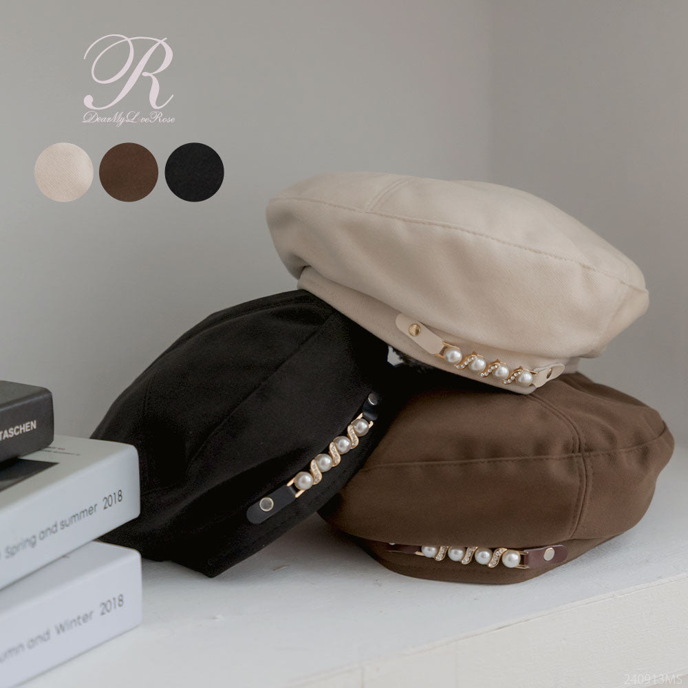 パールベルトベレー帽 – レディースファッション通販の夢展望【公式】