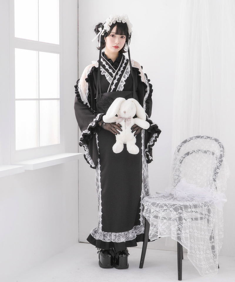 バラパール十字架レースフリル浴衣 – レディースファッション通販の夢