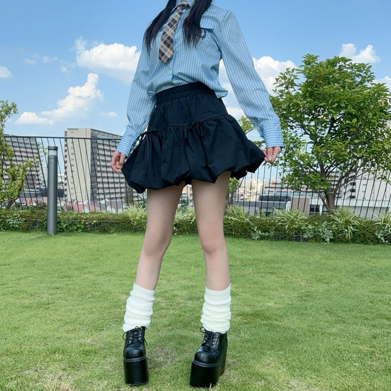 バルーンミニスカート – レディースファッション通販の夢展望【公式】