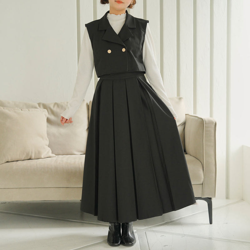 日本未発売】STORM ストームボウリングプリーツスカート【黒】 日本未