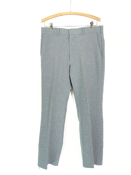 古着 80s Levi's Action Slacks ノータック ポリ スラックス パンツ