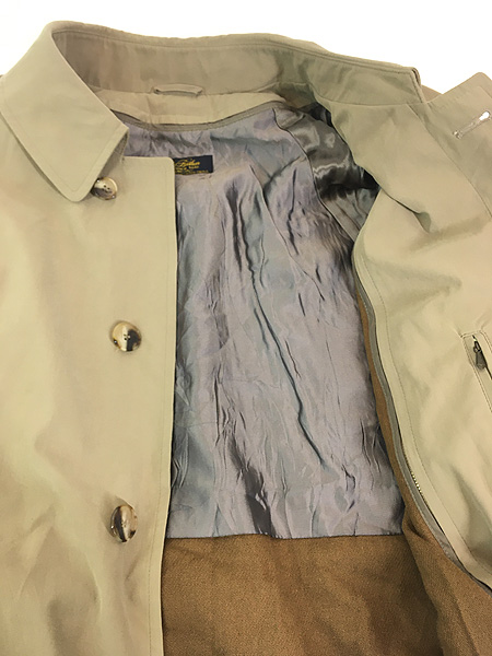 古着 90s USA製 Brooks Brothers ピーチスキン 比翼 ステンカラー