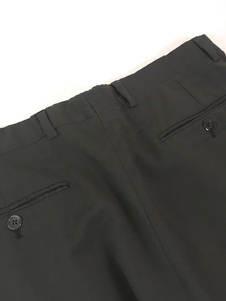 古着 80s Italy製 Christian Dior 2タック ウール スラックス パンツ