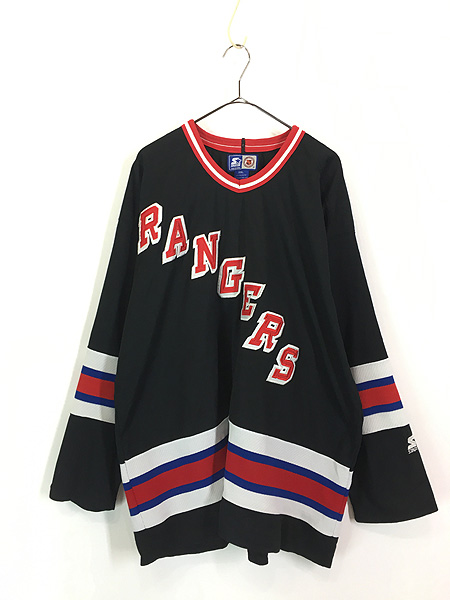 古着 90s STARTER NHL New York Rangers レンジャーズ メッシュ