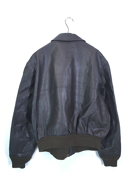古着 80-90s USA製 Cooper Type A-2 本革 ゴートスキン レザー