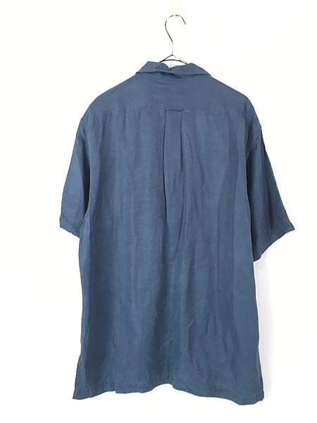 古着 90s Polo Ralph Lauren 「CALDWELL」 ワンポイント ソリッド