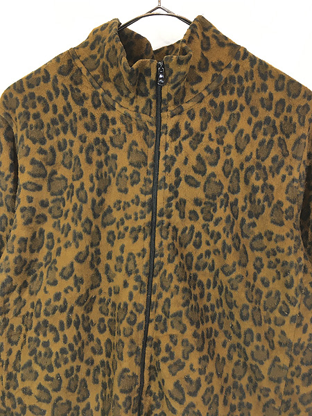 レディース 古着 LAUREN ACTIVE Ralph Lauren ヒョウ柄 レオパード 総