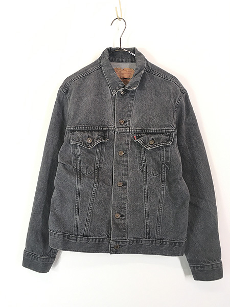 古着 80s Canada製 Levi's 75505-0259 4thタイプ 先染め ブラック