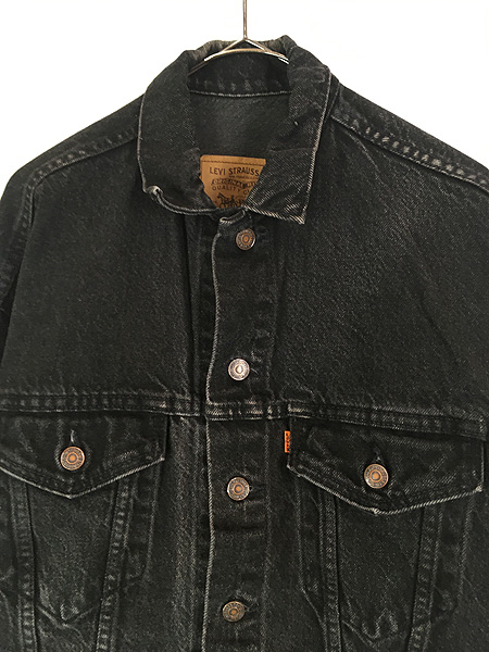 古着 90s USA製 Levi's 70507-4159 デカタグ サルファ ブラック デニム