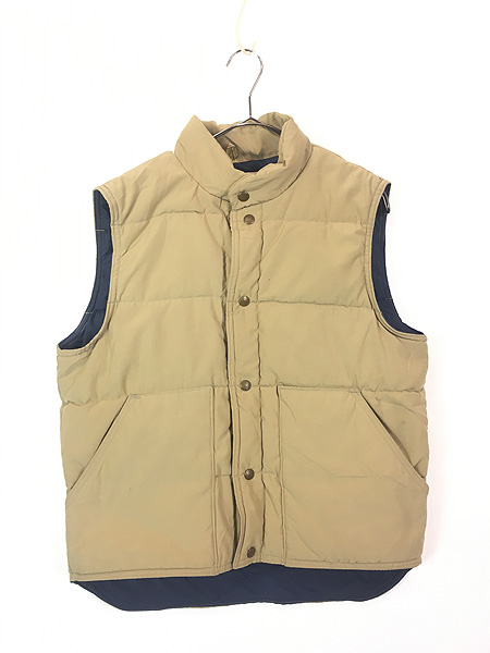 古着 70-80s LL Bean 「Northwoods Vest」 コットン ナイロン シェル