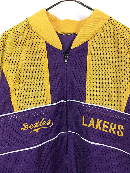 古着 90s NBA Los Angeles Lakers レイカーズ 2way メッシュ