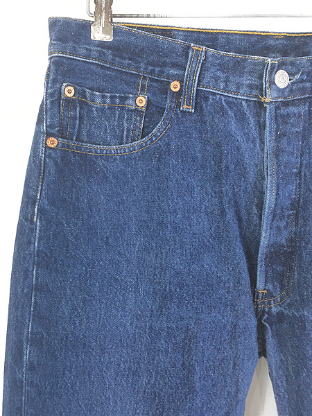 古着 90s USA製 Levi's 501XX 501-0000 濃紺 ブルー デニム パンツ