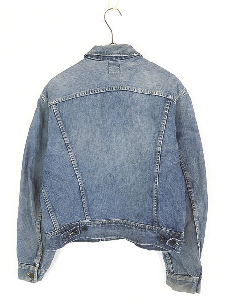 古着 70s USA製 Lee 101-J 「HONDA」 左綾 インディゴ デニム