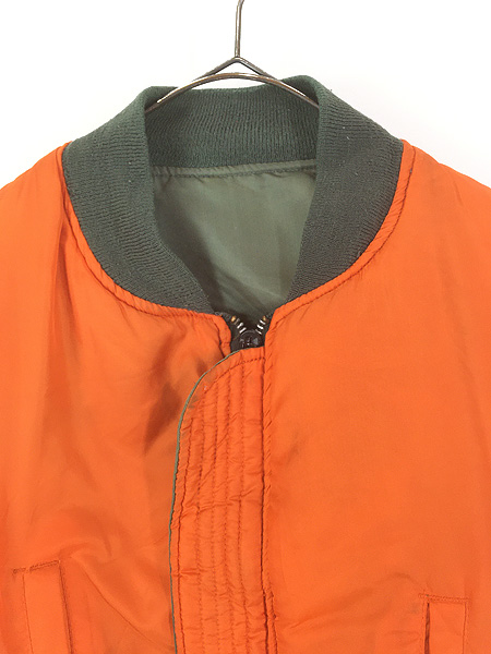 古着 90s USA製 PATRIOT UNIFORMS MA-1 8279F(USAF) 「縦ステッチ