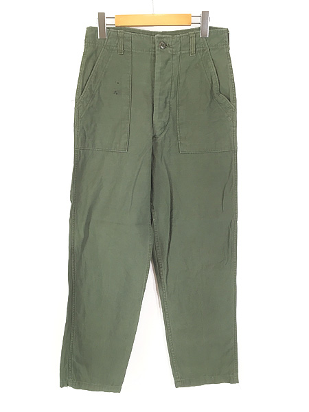 古着 70s 米軍 US ARMY 「Type-1 Class-1」 ミリタリー 8.2oz コットン