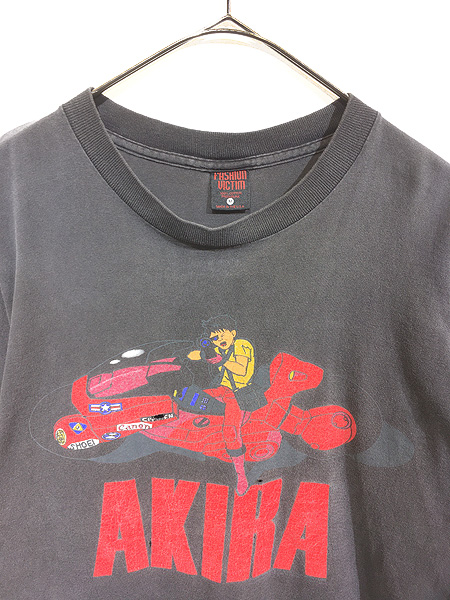 古着 90s USA製 AKIRA アキラ カプセル TV アニメ 逆輸入 Tシャツ M