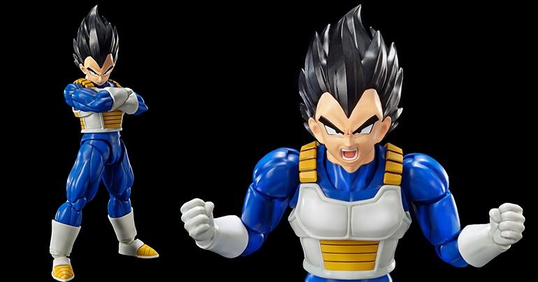 Figure-rise Standard ベジータ (NEW SPEC Ver.)」発売開始