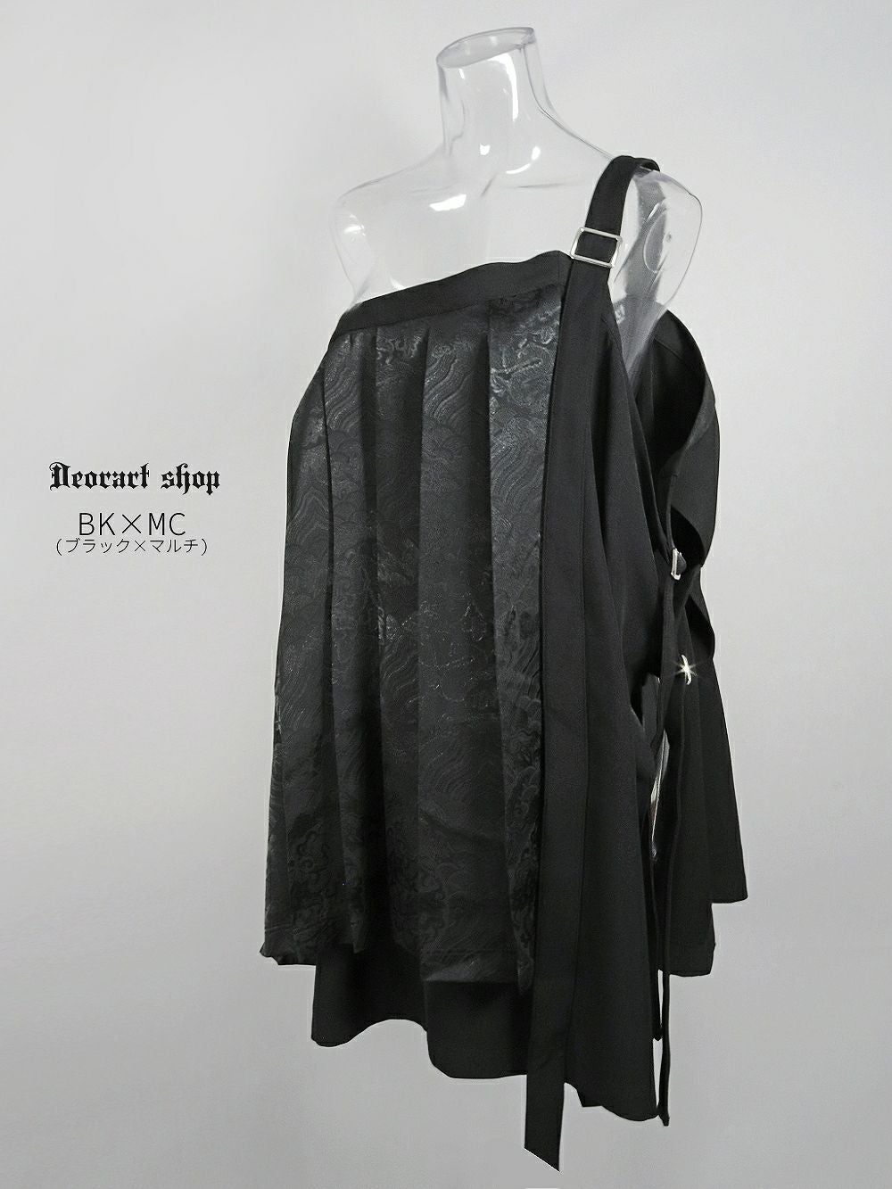 DRT2837 【Deorart 百奇夜行】 袈裟風 レイヤードベスト | Deorart shop