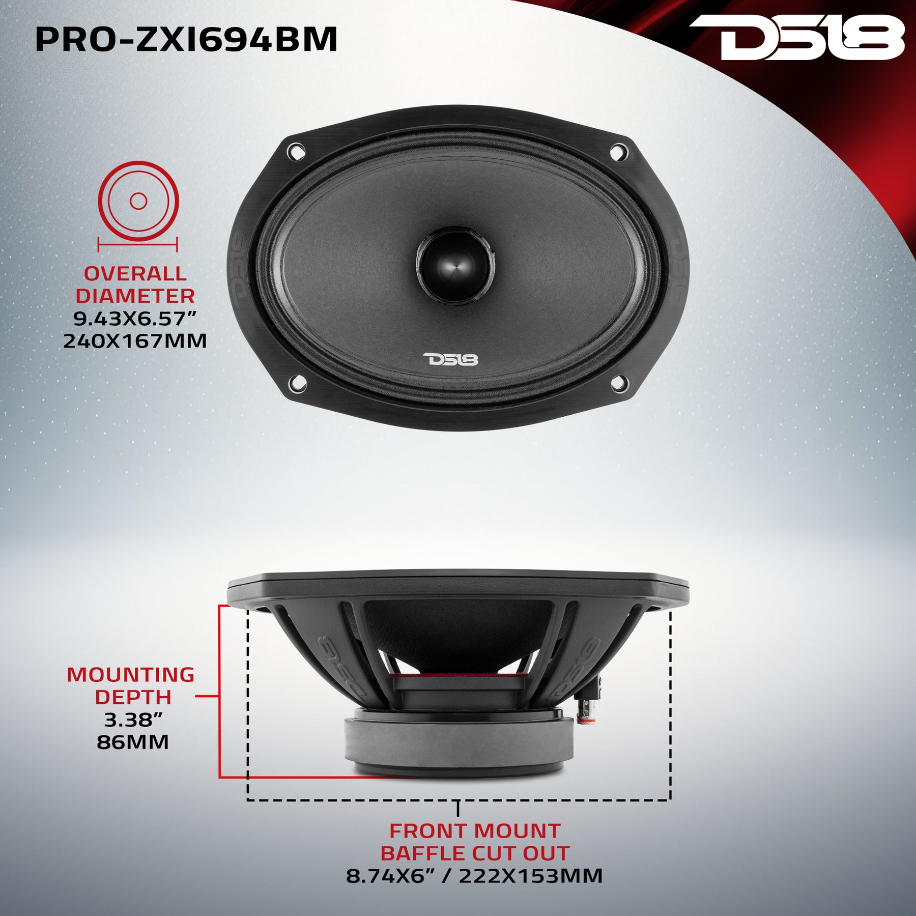 PRO-ZXI 6x9