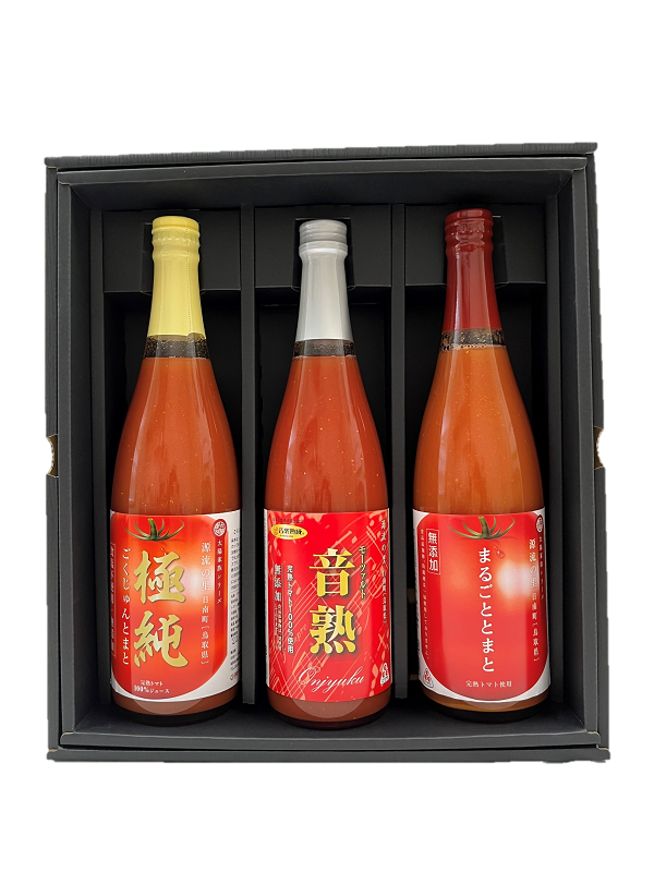 トマトジュース3種セット720ml×3本: 山陰エリア│DISCOVER WEST mall