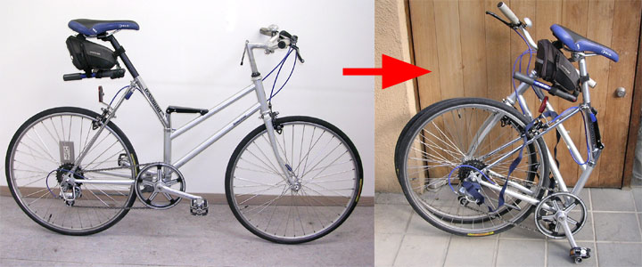 BRIDGESTONE GRANDTECH 輪行